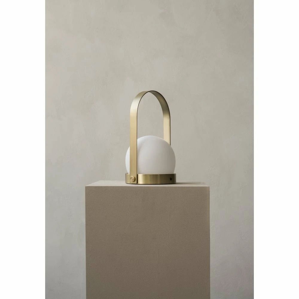 Menu Brushed Brass Carrie Portable LED Table Lamp 5 Menu Brushed Brass Carrie Portable LED Table Lamp