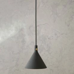 Menu Black Cast Pendant Light Shape 1
