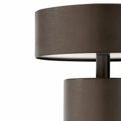 Menu Bronze Column Portable Table Lamp