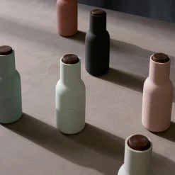 Menu Bottle Grinder 2 Pack Hunting Green & Beige