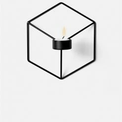 Menu Black POV Wall Candleholder