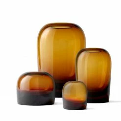 Menu Large Amber Troll Vase