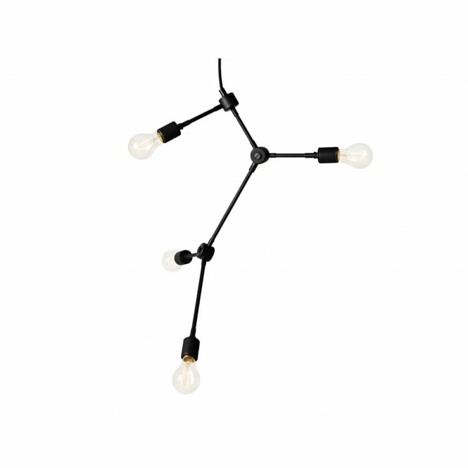 Menu Black Tribeca Franklin Chandelier 3 Menu Black Tribeca Franklin Chandelier