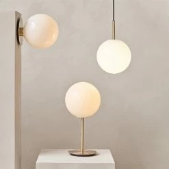 Menu TR Bulb Table Lamp Brushed Brass