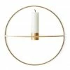 Menu POV Circle Candle Holder Brass Small 2 Menu POV Circle Candle Holder Brass Small
