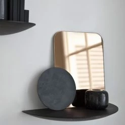 Menu Large Black Oak Gridy Fungi Shelf