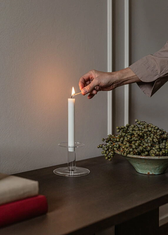 Menu Large Abacus Glass Candle Holder 6 Menu Large Abacus Glass Candle Holder