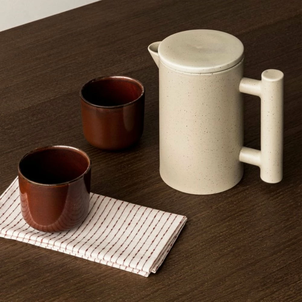 Menu Grey Glazed Yana Coffee and Tea Maker 6 Menu Grey Glazed Yana Coffee and Tea Maker