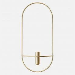 Menu POV Oval Candleholder/Vase Brass 7 Menu POV Oval Candleholder/Vase Brass