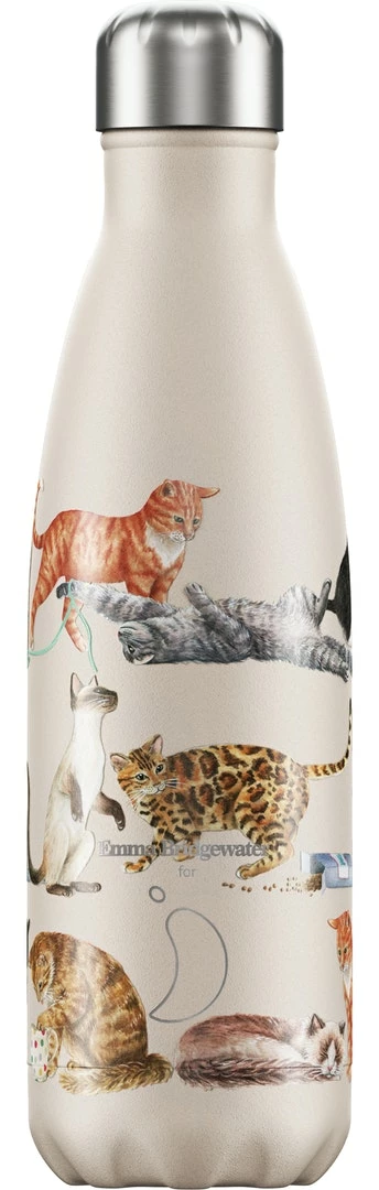 Chilly's Chillys Emma Bridgewater Water Bottle 500ml Buttercup Polka Hearts Black Toast Dogs Cats 8 Chilly's Chillys Emma Bridgewater Water Bottle 500ml Buttercup Polka Hearts Black Toast Dogs Cats