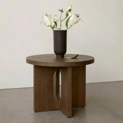 Menu Dark Stained Oak Androgyne Side Table 10 Menu Dark Stained Oak Androgyne Side Table