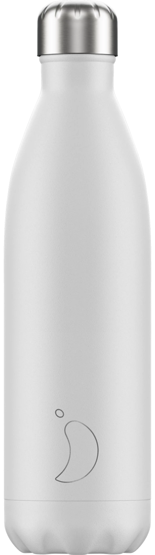 Chilly's 750ml Monochrome - White Bottle 3 Chilly's 750ml Monochrome - White Bottle
