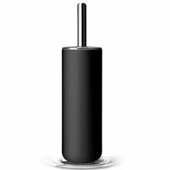 Menu Black Steel Toilet Brush Set