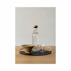 Menu Black Steel Balcony Serving Tray 36.5cm 13 Menu Black Steel Balcony Serving Tray 36.5cm