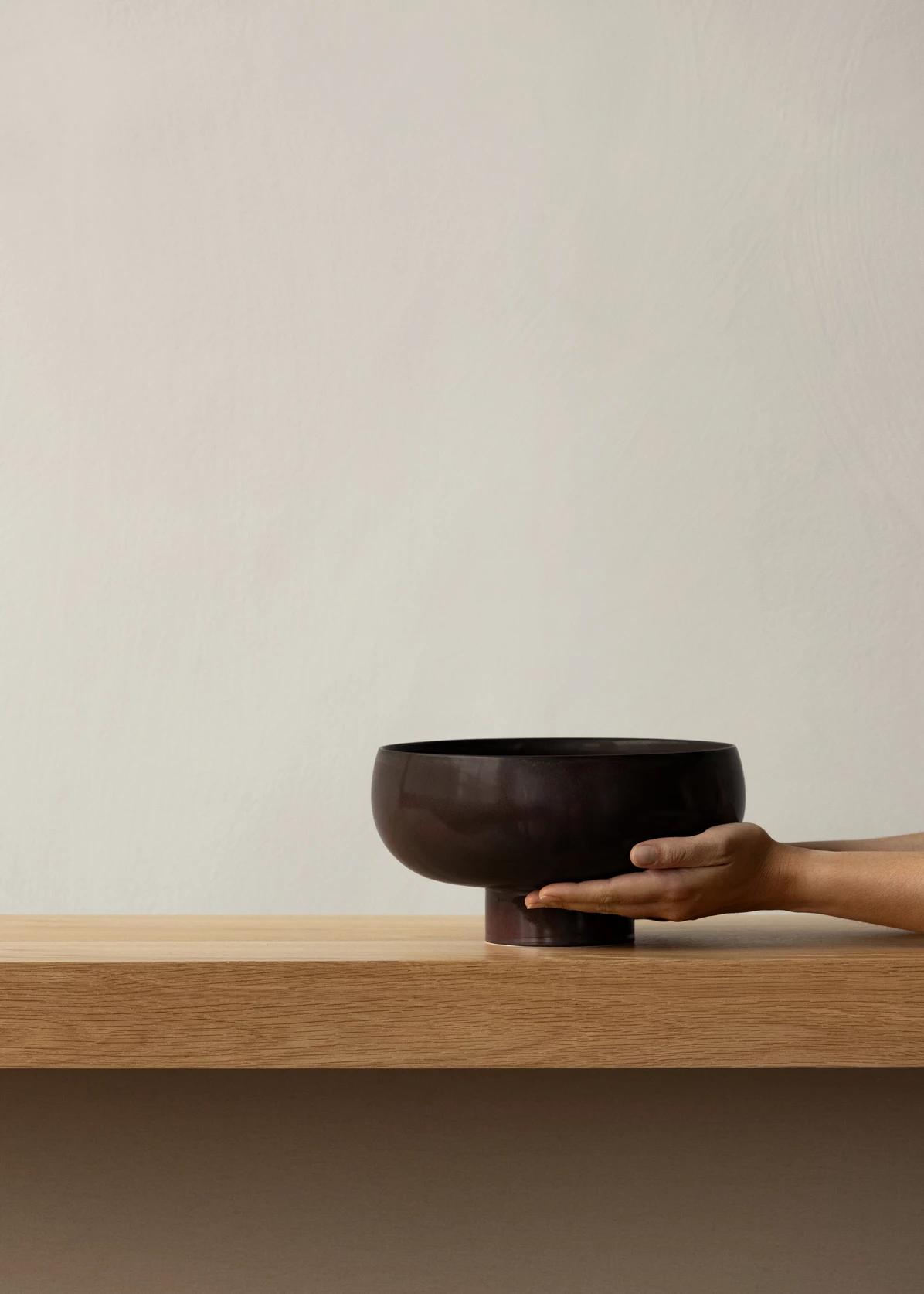 Menu New Norm Fruit Bowl 24.8cm Dark Glazed 4 Menu New Norm Fruit Bowl 24.8cm Dark Glazed