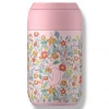 Chilly's 340ml Summer Sprigs Blush Pink Series 2 Liberty Cup 1 Chilly's 340ml Summer Sprigs Blush Pink Series 2 Liberty Cup