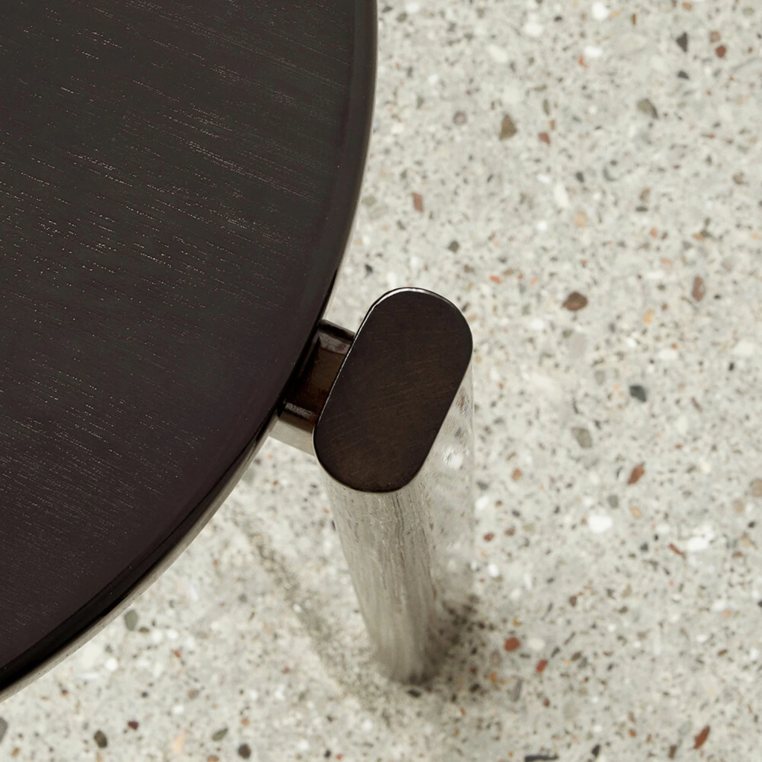 Menu Lacquered Dark Oak Passage Stool 7 Menu Lacquered Dark Oak Passage Stool