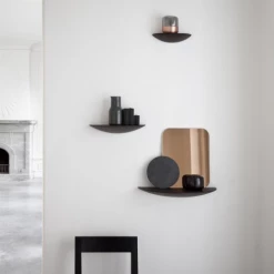 Menu Small Black Oak Gridy Fungi Shelf 5 Menu Small Black Oak Gridy Fungi Shelf