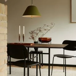 Menu Umanoff Candle Holder Brass & Walnut 8 Menu Umanoff Candle Holder Brass & Walnut