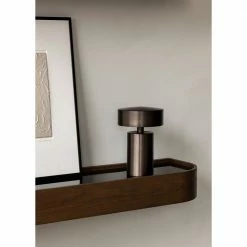 Menu Epoch Shelf | 50cm | Dark Stained Oak/Black 17 Menu Epoch Shelf | 50cm | Dark Stained Oak/Black