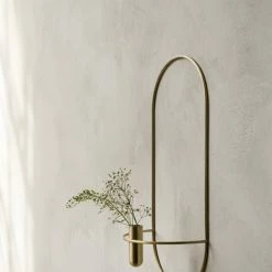 Menu POV Oval Candleholder/Vase Brass 8 Menu POV Oval Candleholder/Vase Brass