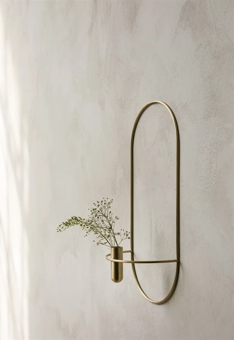 Menu POV Oval Candleholder/Vase Brass 5 Menu POV Oval Candleholder/Vase Brass