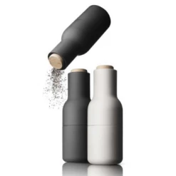 Menu Bottle Grinder 2 Pack Ash & Carbon