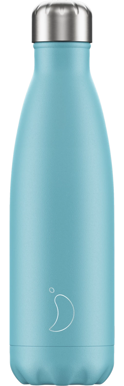 Chilly's 500ml Pastel - Blue Bottle 3 Chilly's 500ml Pastel - Blue Bottle