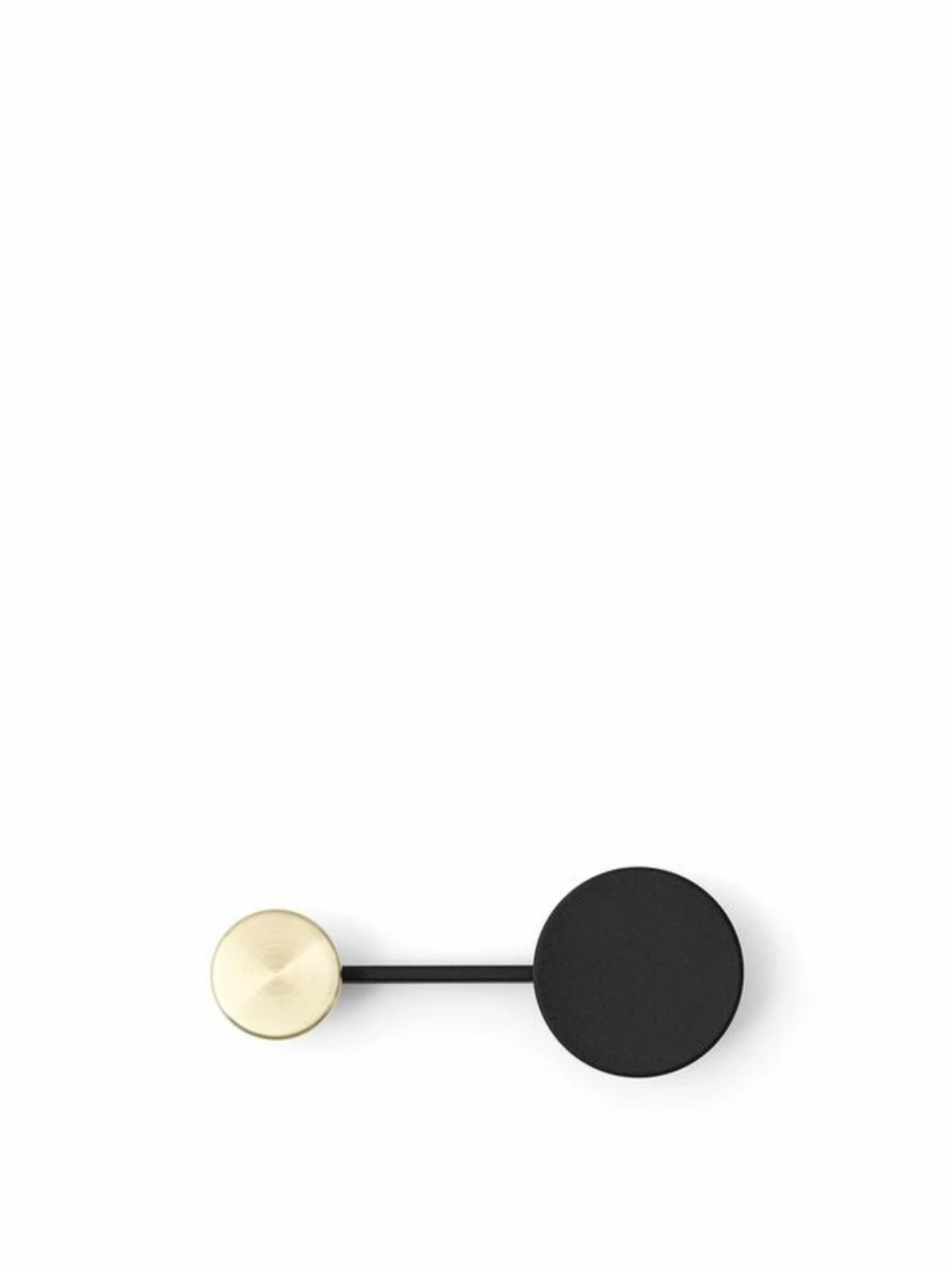 Menu Small Black/Brass Afteroom Coat Hanger/Hook 3 Menu Small Black/Brass Afteroom Coat Hanger/Hook