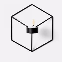 Menu Black POV Wall Candleholder