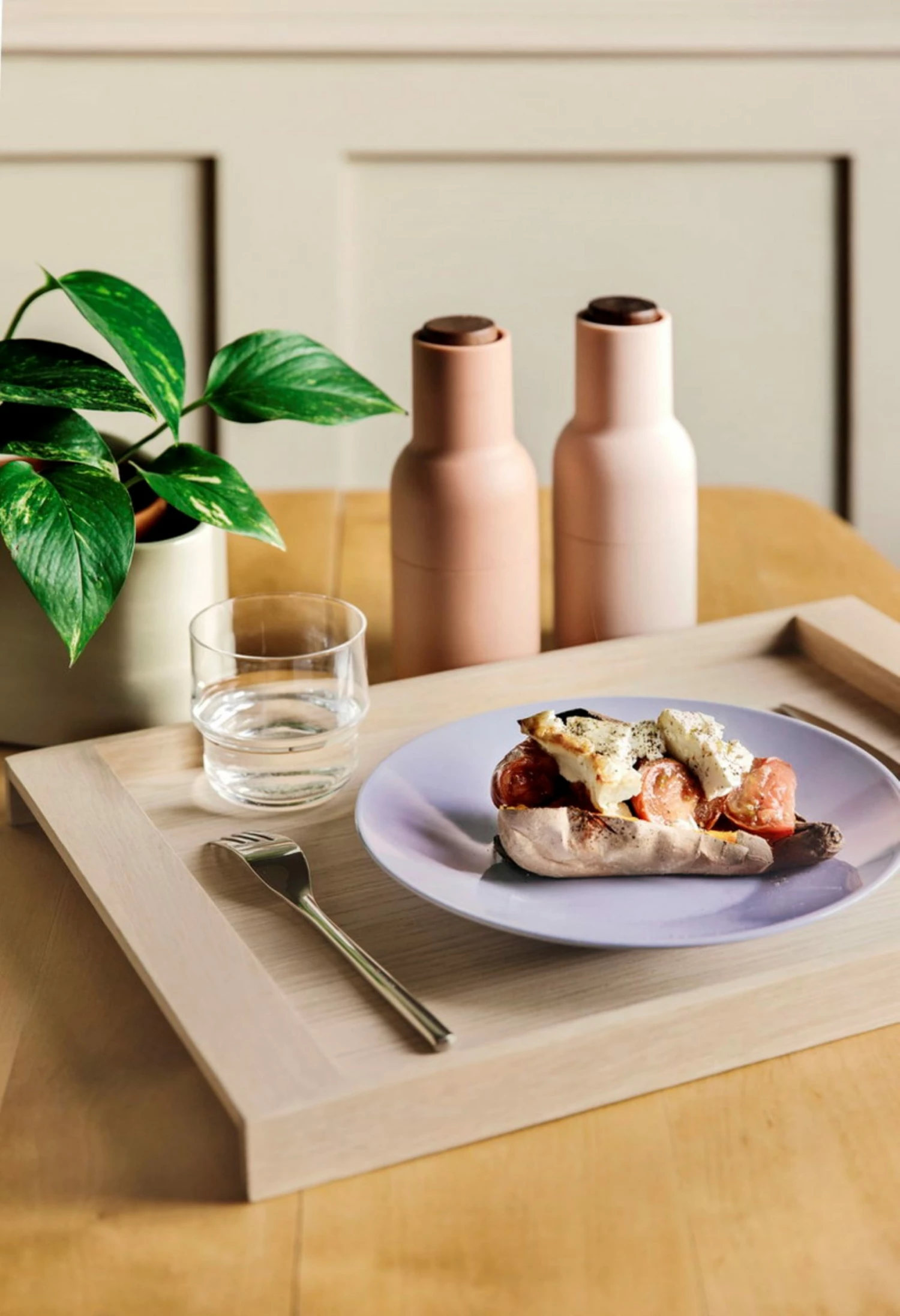 Menu Set of 2 Nudes Bottle Grinders with Walnut Tops 4 Menu Set of 2 Nudes Bottle Grinders with Walnut Tops